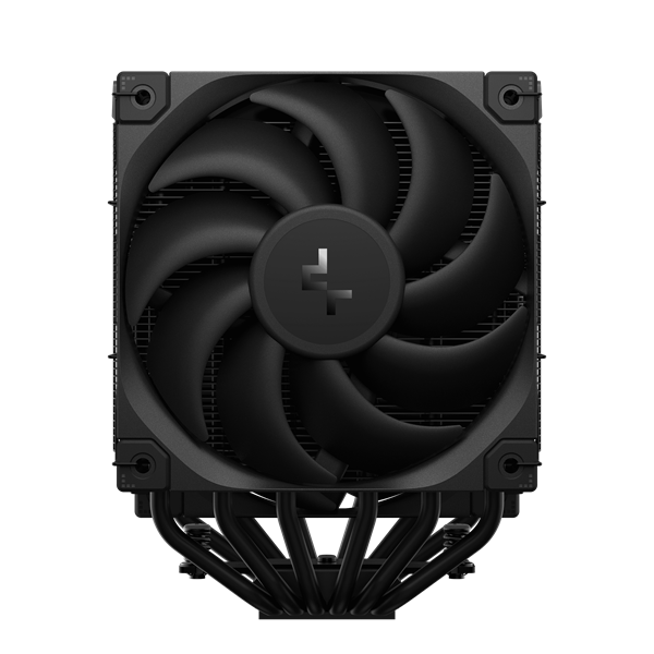 Кулер для процессора DEEPCOOL AK620 DIGITAL PRO LGA20XX/1700/1200/115X/AM5/AM4 (8шт/кор, TDP 260W, PWM, DUAL Fan 120mm, 6 тепл. трубок, ARGB, черный) RET (R-AK620-BKAPMN-G)