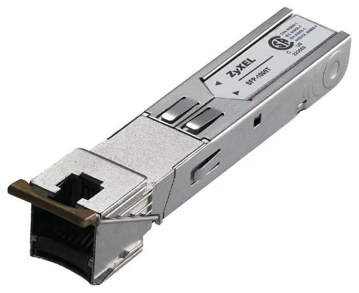 Трансивер Zyxel SFP-1000T с портом Gigabit Ethernet (1000Base-T), 100 м (OEM)