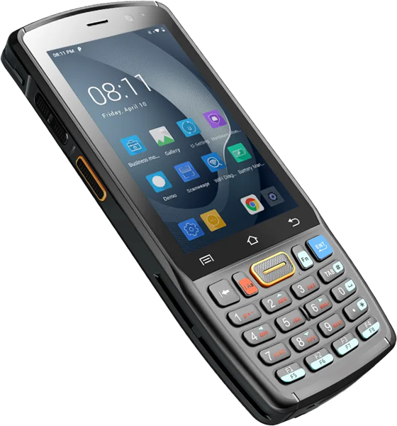 Терминал сбора данных UROVO DT40S: Android 12/1.8 GHz/8хCore, Cortex A53/Qualcomm SD 450/RAM 3 GB/ROM 32 GB/UROVO SE2030W/2D Imager/4.0"/480 x 800/Bluetooth/GPS/Wi-Fi/4500mah/IP 67/240 g/27к (ПРОМО ЦЕНА)