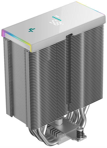 Кулер для процессора DEEPCOOL AK500S DIGITAL SE WH LGA20XX/1700/1200/115X/AM5/AM4 (12шт/кор, TDP 240W, PWM, Fan 120mm, 5 тепл. трубок, Copper Base, белый) RET (R-AK500S-WHADMN-GJD)