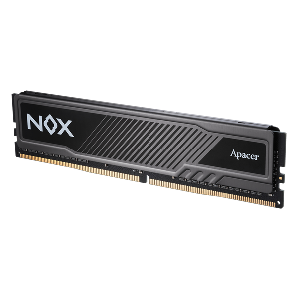 Оперативная память Apacer DDR4 16GB 3200MHz DIMM NOX Black Gaming Memory (PC4-25600) CL16 1.35V Intel XMP 2.0, Heat Sink (Retail) 1024*8 3 years (AH4U16G32C28YMBAA-1)