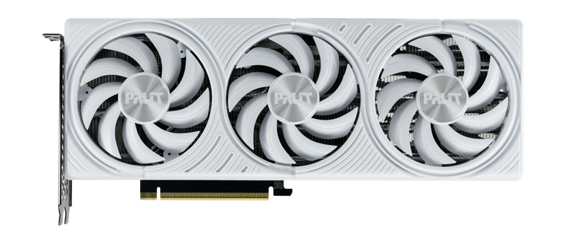 Видеокарта PALIT NE75070U19K9-GB2050W RTX5070 WHITE OC 12GB GDDR7 192bit 3-DP HDMI/sticker
