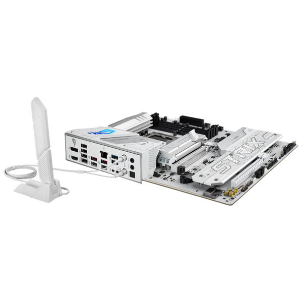 Материнская плата ASUS ROG STRIX B860-A GAMING WIFI, LGA1851, B860, 4*DDR5, 4*SATA, 4*M.2, 4*USB 3.2, 4*USB 2.0, Type-C, 2*PCIx16, DP+HDMI, ATX; 90MB1JI0-M0EAY0