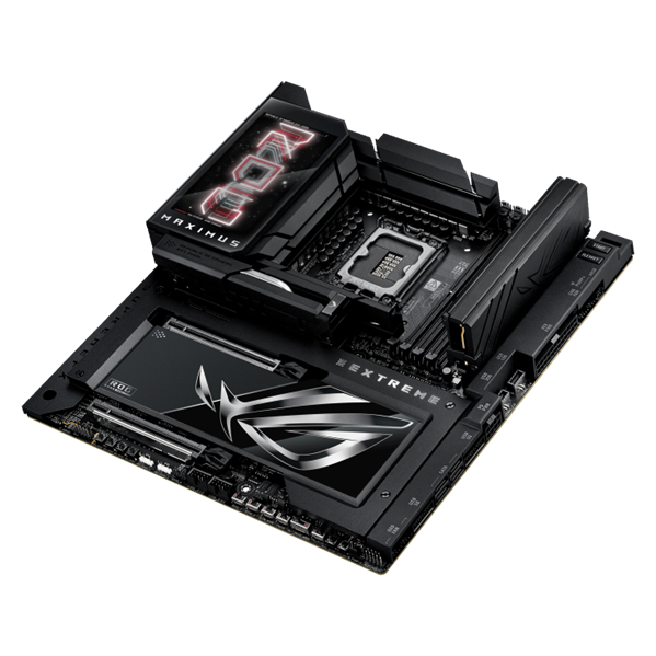 Материнская плата ASUS ROG MAXIMUS Z890 EXTREME, LGA1851, Z890, 4*DDR5, 4*SATA, 6*M.2, 7*USB 3.2, Type-C, 2*PCIx16, 2*PCIx4, 2*Thunderbolt™ 5, HDMITM, ATX; 90MB1IA0-M0EAY0