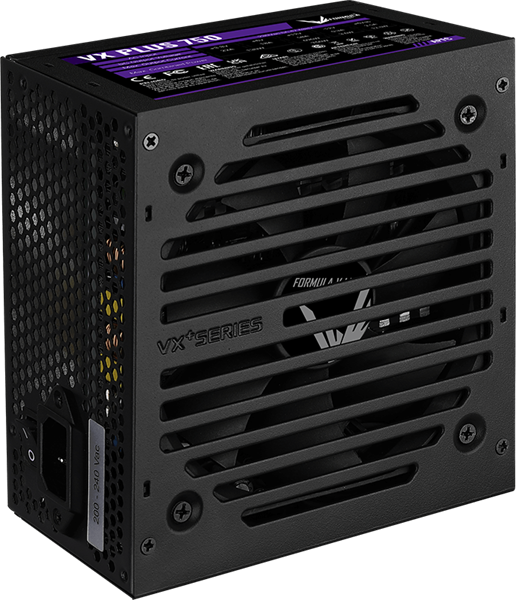 Блок питания Formula V Line VX PLUS 750, 750W, ATX12V v2.3, 12cm Fan (ex Aerocool) (существенное повреждение коробки)