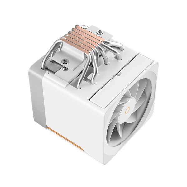 Кулер для процессора Ocypus Delta A62 EX WH Digital, 2x120mm ARGB FAN, Top Display Panel, 6 HEAT PIPES, 4-PIN PWM, 600-1800 RPM, 31DBA, HYDRO BEARING, LGA115X/1200/1700/18XX, AM4/AM5