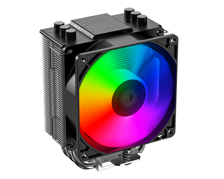 Кулер для процессора ID-COOLING SE-903-XT FRGB LGA1700/1200/115X/AM5/AM4 (30шт/кор, TDP 130W, PWM, 3 тепл.трубки прямого контакта, FAN 92mm, Dynamic Multi-Color LED) RET