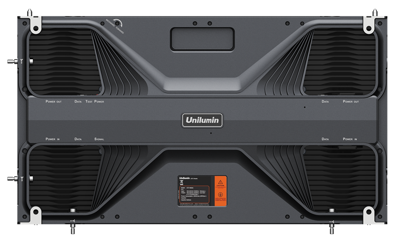 Светодиодный экран Cabinet Unilumin LED series ULW III indoor. Pixel pitch – 1.875 mm, brightness - 600 cd/m2, dimensions - 600x337,5mm