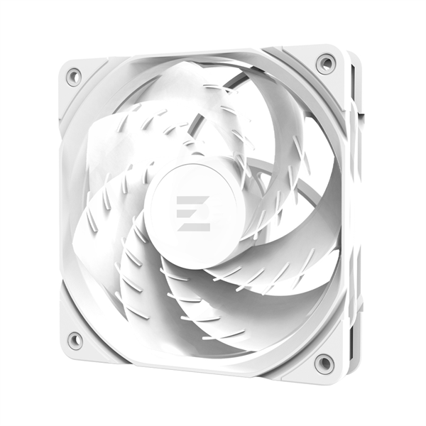 Вентилятор для корпуса ZALMAN ZM-AF120R ARGB WHITE, REVERSE, 120x120x25mm, 4-PIN PWM, 800-1500 RPM, 24,3 DBA MAX, HYDRO BEARING