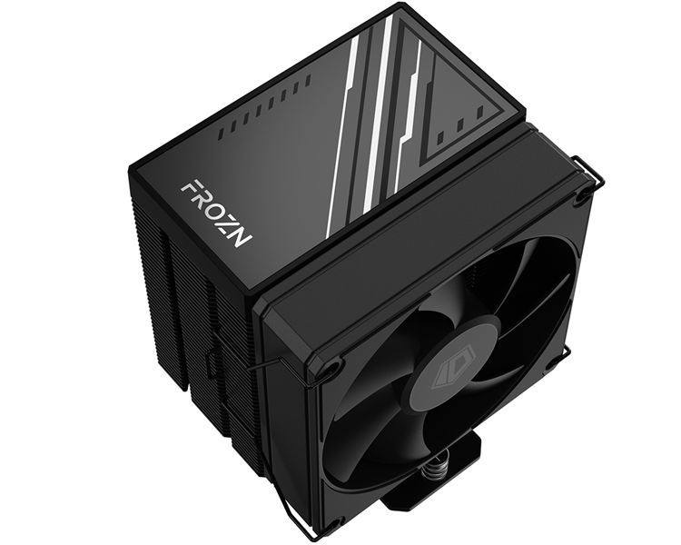 Кулер для процессора ID-COOLING FROZN A400 BLACK LGA1700/1200/115X/AM5/AM4 (15шт/кор, TDP 180W, PWM, 4 тепл.трубки прямого контакта, FAN 92mm) RET