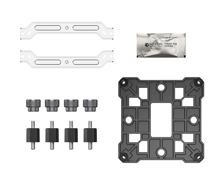 Кулер для процессора ID-COOLING SE-214-XT DF LGA1700/1200/115X/AM4 (16шт/кор, TDP 180W, PWM, 4 тепл.трубки прямого контакта, FAN 120mm, ARGB) RET