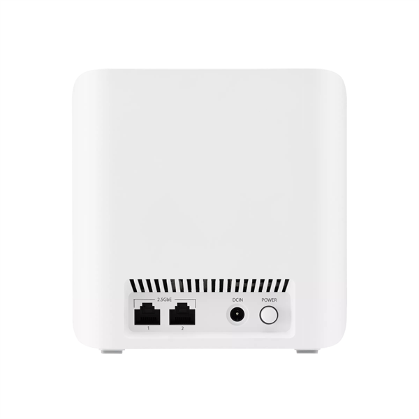 роутер ASUS BD4(W-2-PK)//2 access point /802.11b/g/n/ac/ax/be, 688 + 2882Mbps, 2,4 + 5 gGz, white