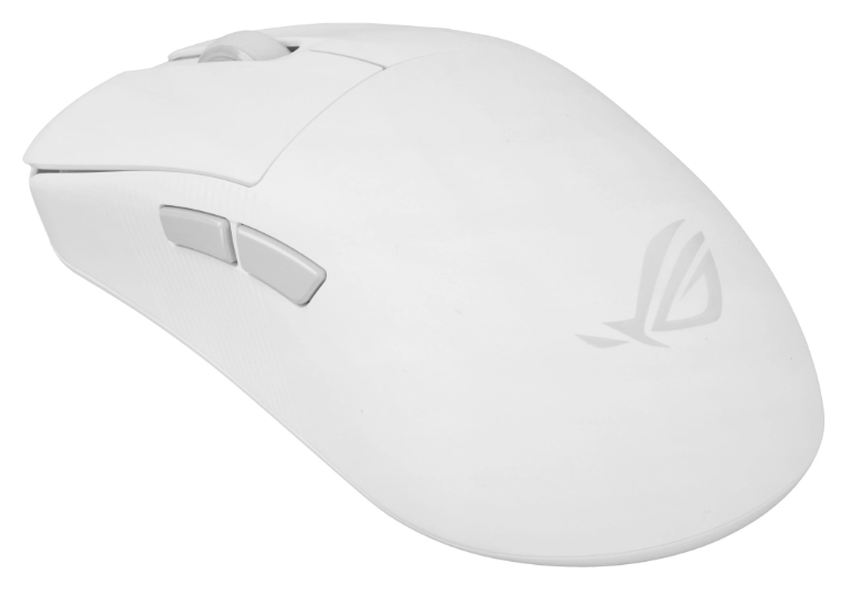 Мышь ASUS ROG HARPE ACE MINI, 49g, 2.4GHz RF, Bluetooth 5.1, 36K DPI sensor, 5 Programmable Buttons, White