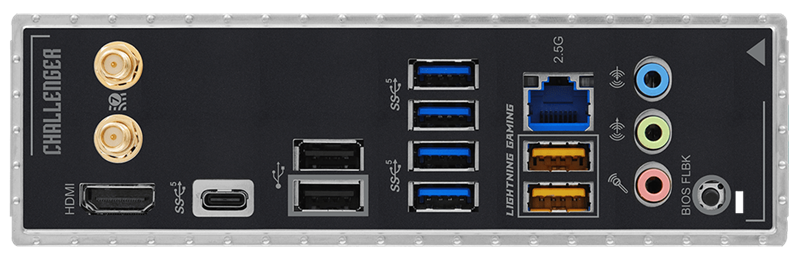 Материнская плата ASROCK B860 Challenger WiFi, LGA1851, B860, 4*DDR5, 4*SATA, 4*M.2, 4*USB 3.2, 2*USB 2.0, Type-C, 2*PCIx16, 1*M.2 (Key E), HDMI, ATX
