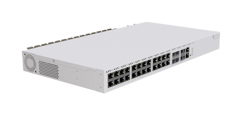 Коммутатор Mikrotik CRS326-4C+20G+2Q+RM