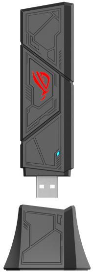 адаптер ASUS ROG USB-BE92// BE92 // 567 + 1201 Mbps USB 3.0 Adapter + 2 antenna