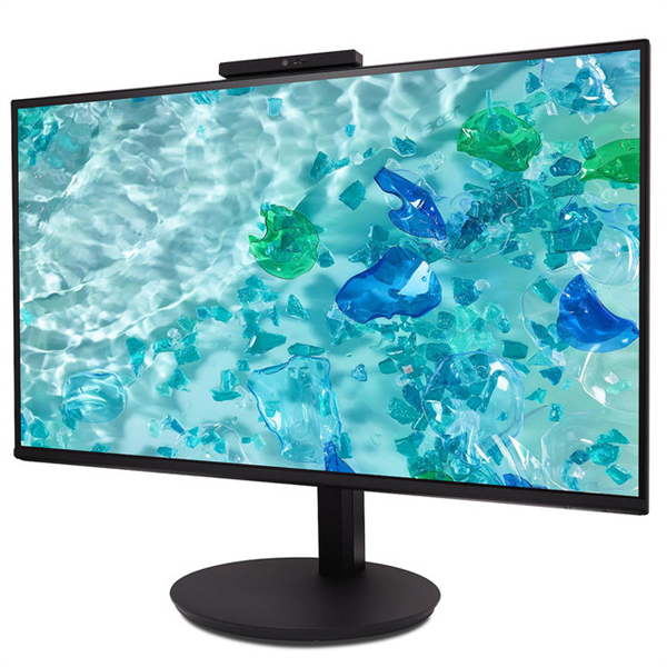 Монитор 23,8'' ACER Vero CB242YD6bmiprcx, IPS, 1920x1080, 1 / 4ms, 250cd, 120Hz, 1xVGA + 1xHDMI+ 1xDP + SPK + Audio In/Out + Webcam 5M/Mic array, Speakers 5Wx2, hadj 165, Vesa:100x100