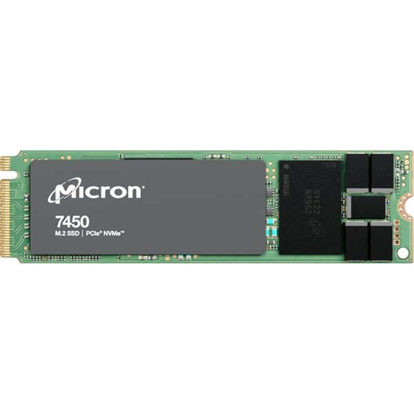 Твердотельный накопитель Micron 7450 PRO 480GB NVMe M.2 (22x80mm) PCIe 4.0 x4, R5000/W700MB/s 3D TLC 1DWPD 280K/40K IOPS 800TBW SSD Enterprise Solid State Drive, 1 year, OEM