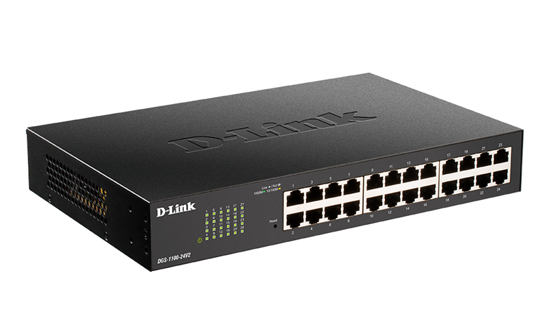 Коммутатор D-Link Настраиваемый L2 коммутатор, 24х1000Base-T
