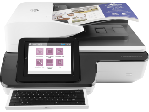 Сканер HP Scanjet Enterprise Flow N9120 fn2 Flatbed Scanner (A3,600x600 dpi,24 bit, USB ,ADF 200 sheets, 120ppm A4, Duplex, replace L2683B)