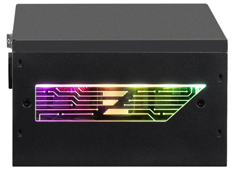 Блок питания Zalman ZM1000-TMX2 VIEW, 1000W, ATX12V v3.0, APFC, 12cm Fan, 80+ Gold Gen5, Full Modular, side ARGB lights, Retail