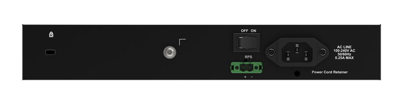 Коммутатор D-Link Управляемый L2 коммутатор, 8x1000Base-T, 2x10GBase-X SFP+, защита от статического электричества до 6 кВ, CLI, консольный порт RJ-45, RPS, поддержка Dying Gasp