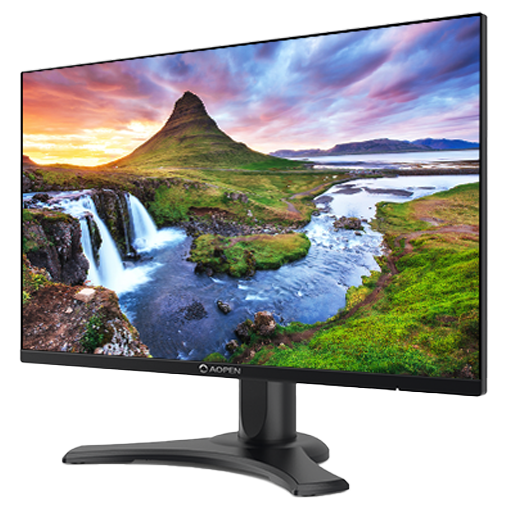 23,8'' AOPEN 24CL2YEbmirx IPS, 1920x1080, 1 / 5ms, 250cd, 100Hz, 1xVGA+1xHDMI(1.4)+SPK+Audio In/Out, Speakers 2Wx2, H.Adj. 110 (by ACER)