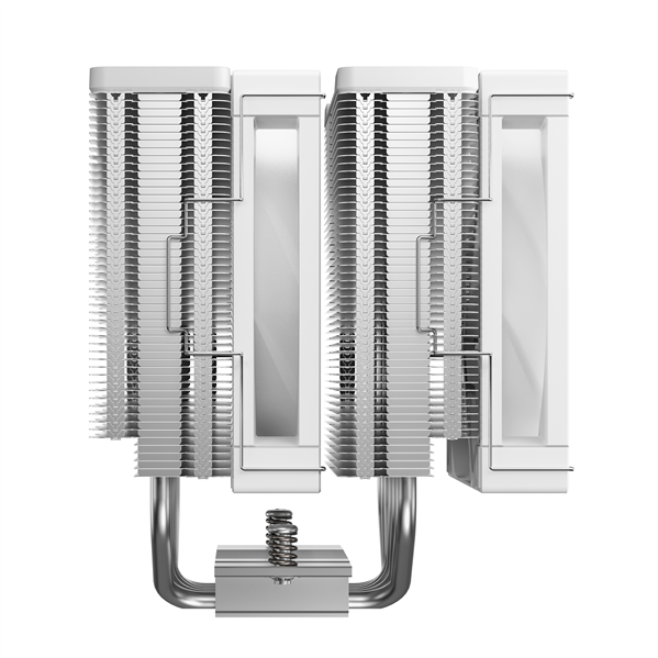 Кулер для процессора DEEPCOOL AG620 G2 WH ARGB LGA1954/1851/1700/AM5/AM4 (9шт/кор, TDP 270W, PWM, DUAL ARGB Fan 120mm, 6 тепл. трубок, белый) RET (R-AG620-WHAMMG2-G)