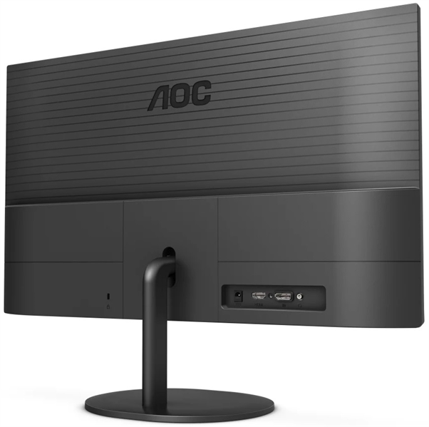 Монитор 27" AOC Q27V4EA 2560x1440, LED, 16:9, IPS, 250cd, 1000:1, 20M:1, 4ms, 178/178, HDMI, DP, 75Hz, Speakers, Tilt, Внеш, VESA, Black, 3y