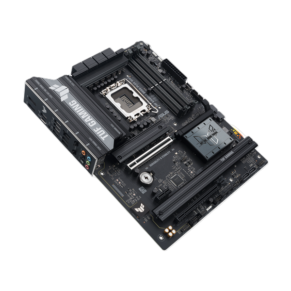 Материнская плата ASUS TUF GAMING B860-PLUS WIFI, LGA1851, B860, 4*DDR5, 4*SATA, 3*M.2, 5*USB 3.2, 2*USB 2.0, Type-C, 2*PCIx16, 1*PCIx1, DP+HDMI, ATX; 90MB1JL0-M0EAY0