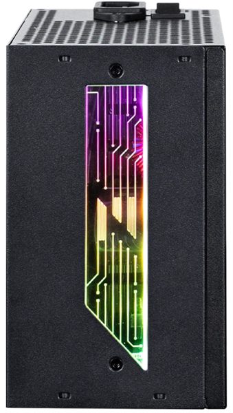Блок питания Zalman ZM1000-TMX2 VIEW, 1000W, ATX12V v3.0, APFC, 12cm Fan, 80+ Gold Gen5, Full Modular, side ARGB lights, Retail
