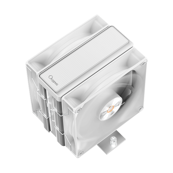 Кулер для процессора Ocypus Delta A40 Elite WH Dual Fan, 2x120mm FAN, Top Panel, 4 HEAT PIPES, 4-PIN PWM, 500-2000 RPM, 29DBA, HYDRO BEARING, LGA115X/1200/1700/18XX, AM4/AM5