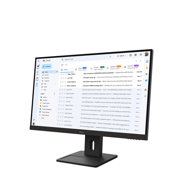 Монитор Lenovo ThinkVision E27-40 27" 16:9 FHD (1920x1080) IPS, 100Hz, 300N, 1xHDMI 1.4, 1xDP 1.2, 1xVGA, LTPS, 1Y