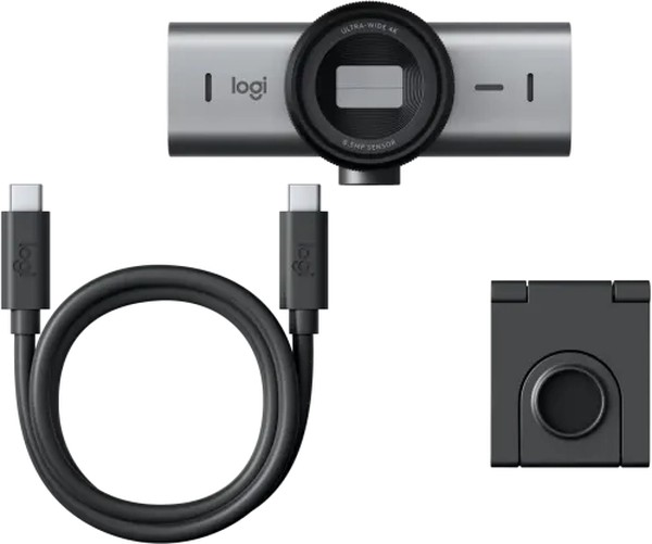 Веб-камера Logitech Webcam Brio MX 4К, 3840x2160, GRAPHITE [960-001559]