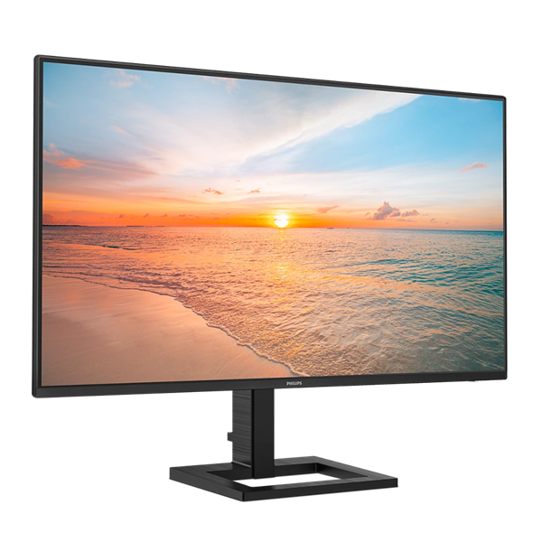 27' Philips 27E1N1600AE 2560x1440, WLED, 16:9, IPS, 350cd, 1300:1, MID, 4ms, 178/178, HDMI, 2xUSB 3.2, USB-C 65W (DP Alt), 100Hz, Speak Tilt, HAS, Внутр, VESA, Black, 3y