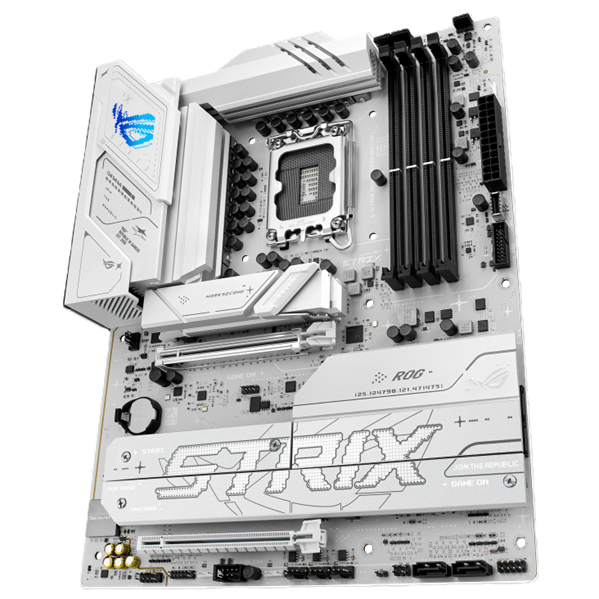 Материнская плата ASUS ROG STRIX B860-A GAMING WIFI, LGA1851, B860, 4*DDR5, 4*SATA, 4*M.2, 4*USB 3.2, 4*USB 2.0, Type-C, 2*PCIx16, DP+HDMI, ATX; 90MB1JI0-M0EAY0