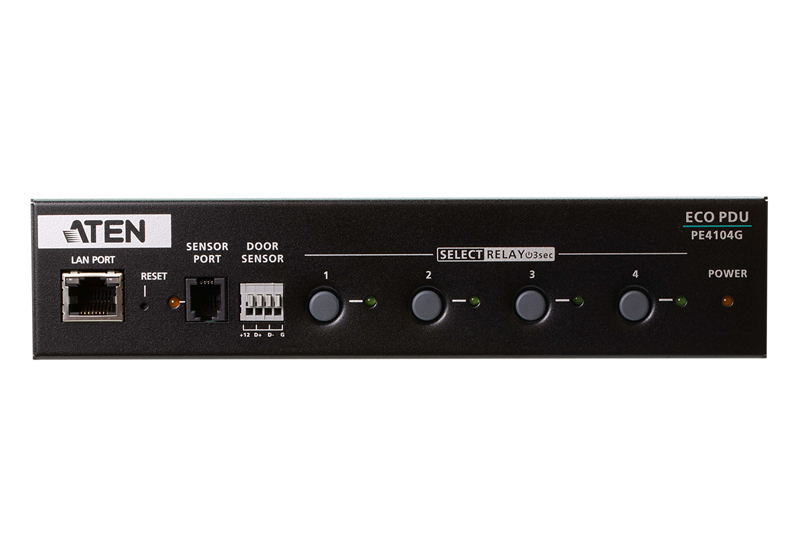 Блок распределения питания ATEN 1U 10A 4ports Switch Only PDU