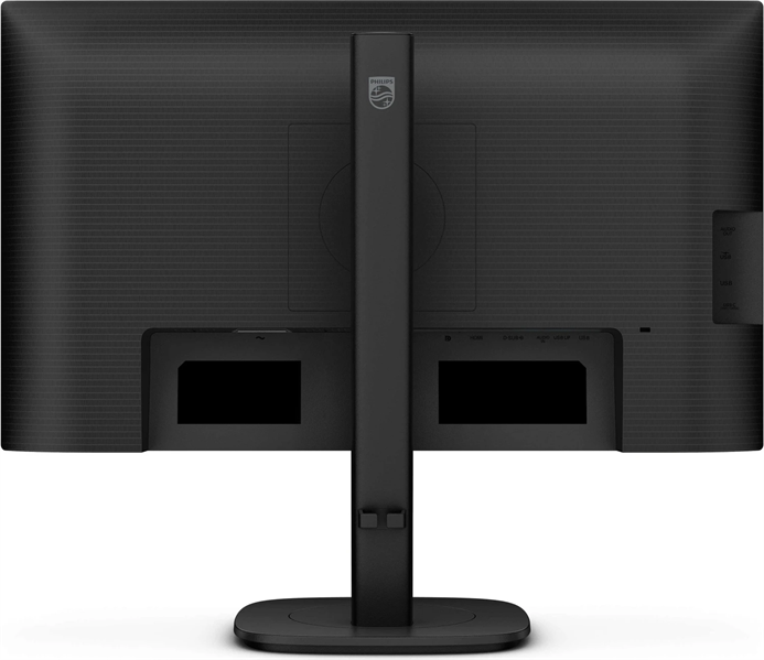 Монитор 23,8" Philips 24B2N3200D 1920x1200 WLED 16:10 IPS 300cd, 1500:1, 50М:1, 4ms, 178°/178°, VGA, HDMI, DP, 4хUSB 3.2, USB-C(15W) 100Hz, Speakers, Tilt, Height, Swivel, Pivot, Internal, VESA, Black, 3y