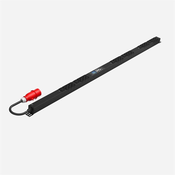 Блок распределения питания SMARTWATT PDU P-series Metered, 0U, 3Ф 16A, 11,5кВА, выход - 36xC13+6xC19, вход IEC 309, кабель 2М, 4512020450059 (PMI31SO366S)