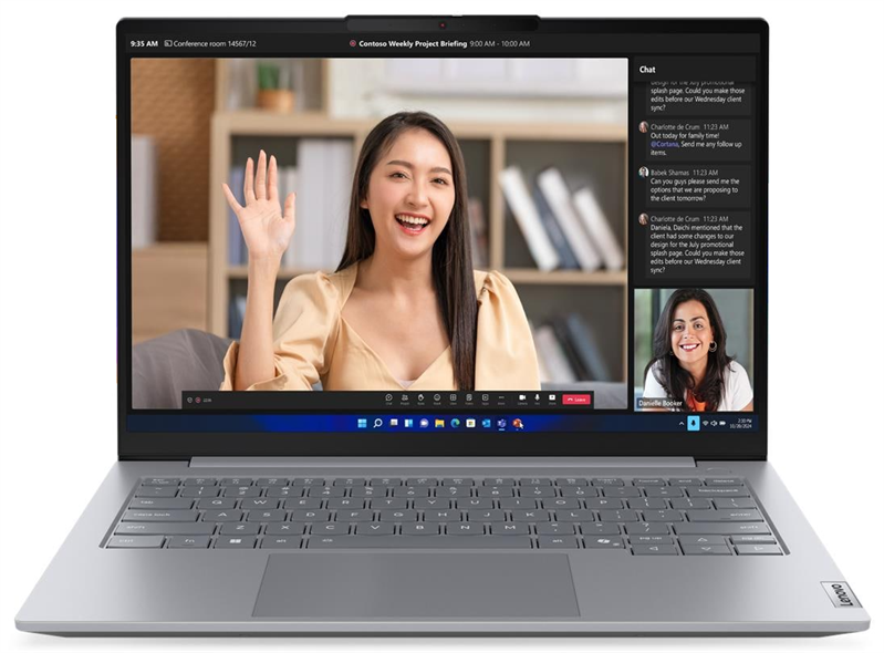 Ноутбук Lenovo ThinkBook 14 G8 IAL 14" WUXGA (1920x1200)IPS 300N, Ultra 5 225U, 1x16GB DDR5-5600, 512GB SSDM.2, Intel Graphics, WiFi6E, BT, KbEng/Ru,FPR, TPM2, FHDCam, 45Wh, 65W USB-C, NoOS, 1Y, 1.36kg