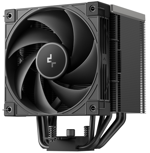 Кулер для процессора DEEPCOOL AK500 G2 DIGITAL NYX LGA1851/1700/1200/115X/AM5/AM4 (9шт/кор, TDP 240W, PWM, Fan 120mm, 5 тепл. Трубок, Copper Base, черный) RET (R-AK500G2-BKNNMN-GJD-1)