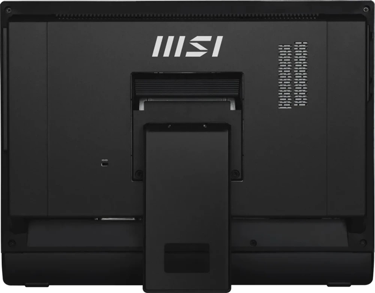 Моноблок MSI PRO AP162T ADL AiO 15,6" FHD(1920x1080) IPS AG Single Touch,Intel N100 (0.8GHz),4Gb DDR4,128GB SSD,2*COM port,VGA,Intel UHD,WiFi,BT,camera,Wired KB&mouse Eng/Rus,noOS,1y war-ty,Black