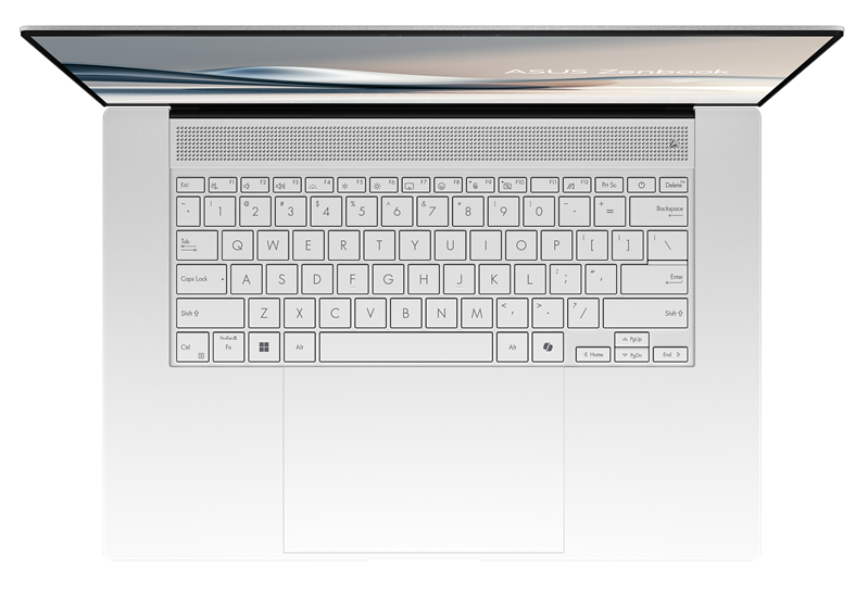 ASUS Zenbook S 16 UM5606WA-RK226W AMD Ryzen AI 9 365 2.0GHz LPDDR5X 24GB 1TB PCIE G4 SSD AMD Radeon 880M Graphics 16" OLED WQXGA+ ,400NITS(HDR)120Hz WIN11 HOME /1.20 kg/White