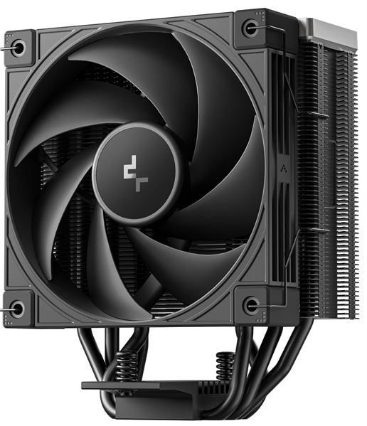 Кулер для процессора DEEPCOOL AK400 G2 LGA1851/1700/1200/115X/AM5/AM4 (12шт/кор, TDP 220W, PWM, Fan 120mm, 4 тепл. Трубки, Wood-grain top cover, черный) RET (R-AK400G2-BKNNMN-GJD)