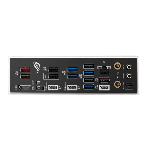 Материнская плата ASUS ROG STRIX X870E-H GAMING WIFI7 AM5, X870, 4*DDR5, 4*SATA, 4*M.2, 8*USB 3.2, 6*USB4, 2*Type-C, 2*PCIx16, HDMI, ATX; 90MB1M90-M0EAY0