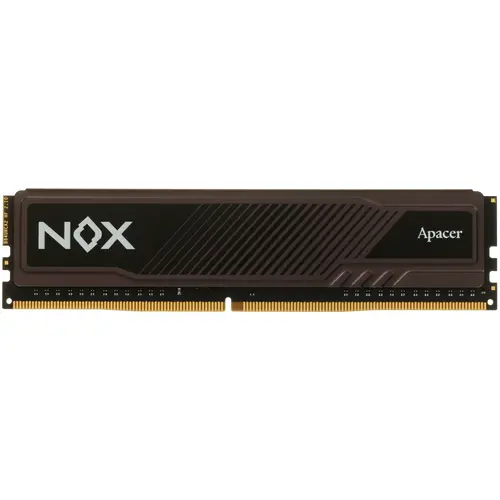 Оперативная память Apacer DDR4 8GB 3200MHz DIMM NOX Black Gaming Memory (PC4-25600) CL16 1.35V Intel XMP 2.0, Heat Sink (Retail) 1024*8 3 years (AH4U08G32C28YMBAA-1)