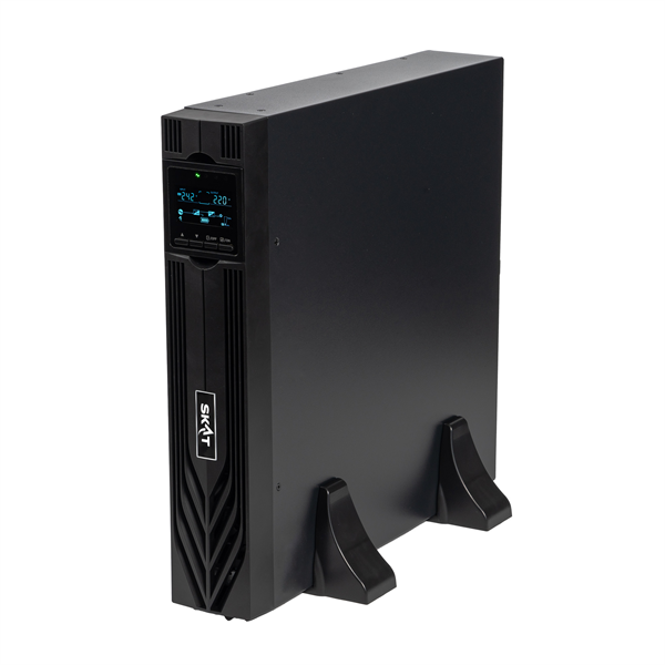 ИБП (8771) SKAT-UPS 2000-RACK-ON-E P3 - ИБП 2000 Вт, On-Line, синус, внешн. АКБ 48В, 8хC13