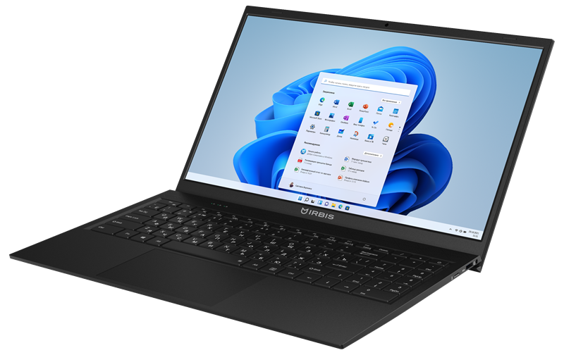 IRBIS Blizzard 15NBC100515.6" AMD Ryzen R3 3200U, 15.6"LCD 1920*1080 IPS , 8+512GB SSD, Front, AC wifi, camera: 2MP, 5000mha battery, metal case, backlight keyboard, type-c, Win 11Pro
