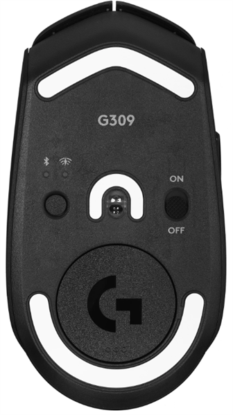 мышь Logitech Wireless Gaming Mouse G309 Lightspeed, 100-25600dpi, Bluetooth, 2.4GHz, Black, [910-007199]