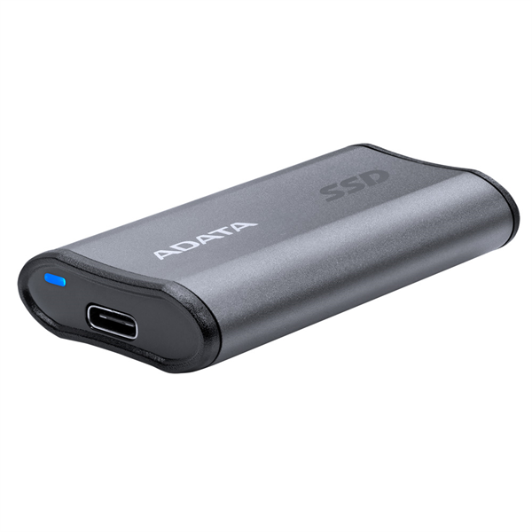 Внешний накопитель External SSD ADATA 1TB USB 3.2 Gen 2x2 Type-C R2000/W2000MB/s 3D NAND gray